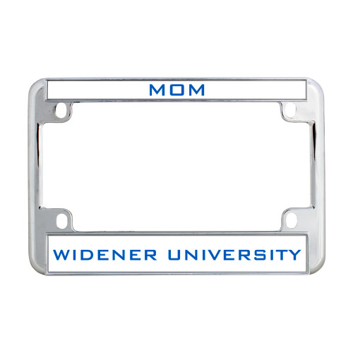  Metal Motorcycle License Plate Frame in Chrome - Mom