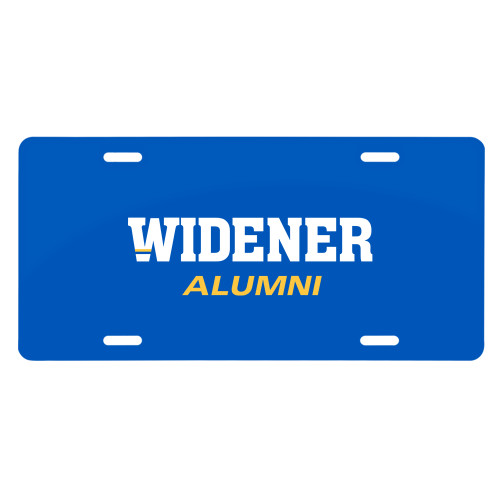  License Plate - Alumni