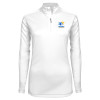 Thumbnail image for  Syntrel Womens White Interlock 1/4 Zip