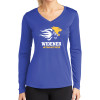 Thumbnail image for  Womens Royal Performance Long Sleeve V Neck Shirt