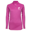 Thumbnail image for  Syntrel Womens Raspberry Interlock 1/4 Zip