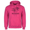 Thumbnail image for  Womens Fuchsia Fleece Hoodie