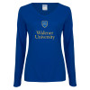 Thumbnail image for  Womens Royal Long Sleeve V Neck Tee 