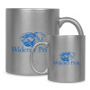 Thumbnail image for  Full Color Silver Metallic Mug 11oz