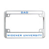 Thumbnail image for  Metal Motorcycle License Plate Frame in Chrome