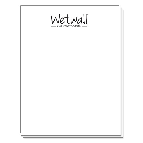 5 x 7 Wetwall Notepads 50 sheets/pad, 10 pads/pkg-