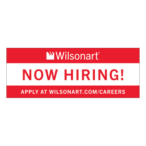 3 x 8 Banner-Wilsonart Now Hiring