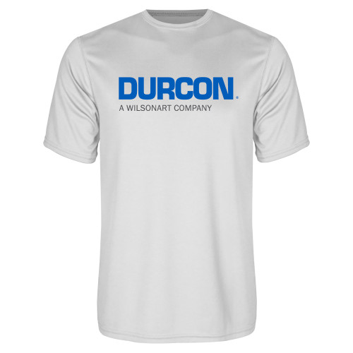 White Performance Tee-Durcon A Wilsonart Company