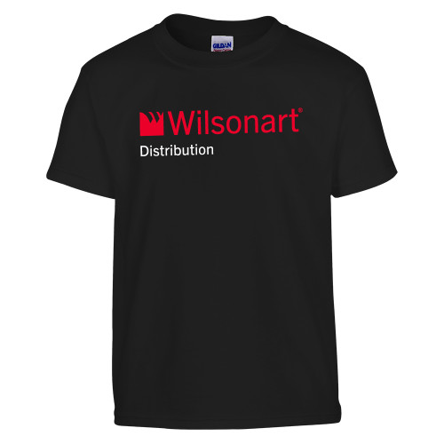 Youth Black T Shirt-Wilsonart Distribution