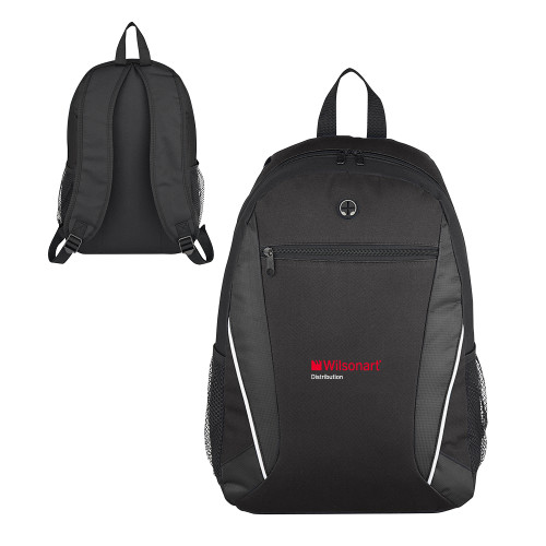 Homerun Black Computer Backpack-Wilsonart Distribution