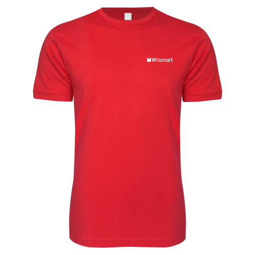 Next Level Red Softstyle T Shirt-Wilsonart