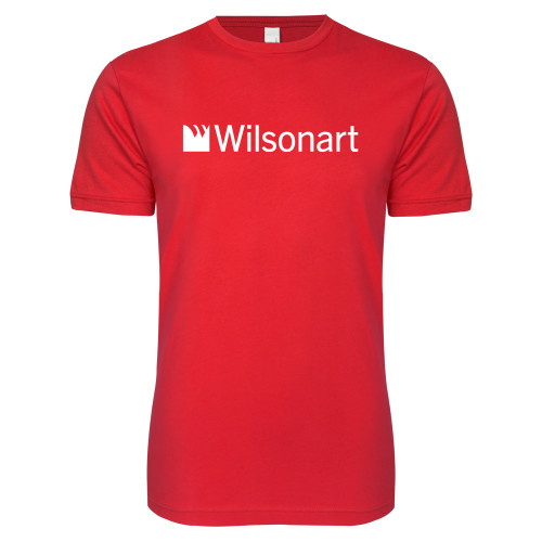 Next Level Red Softstyle T Shirt-Wilsonart