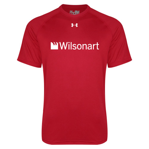 Under Armour Red Tech Tee-Wilsonart
