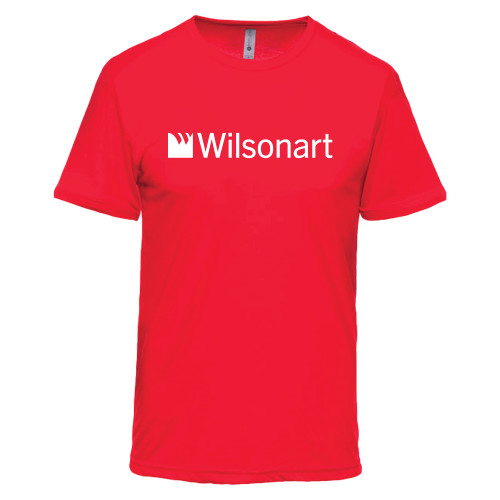 Next Level Mens Vintage Red Tri Blend Tee-Wilsonart