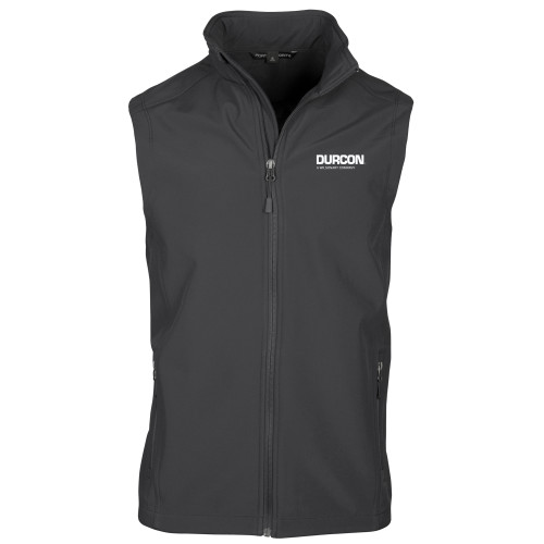 Charcoal Softshell Core Vest-Durcon A Wilsonart Company