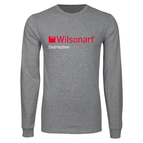 Grey Long Sleeve T Shirt-Wilsonart Distribution
