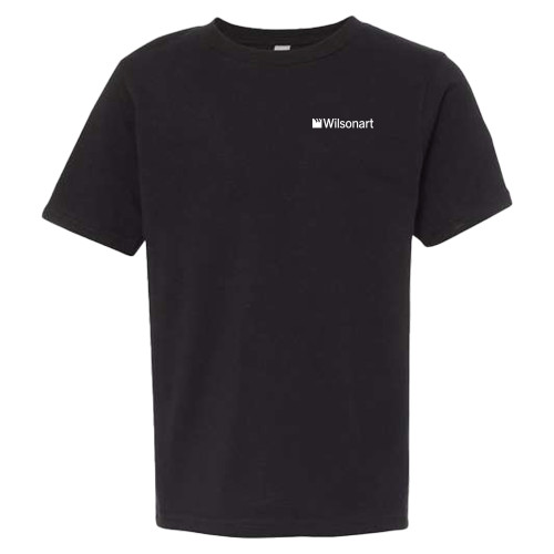 Next Level Youth Black Cotton Tee-Wilsonart