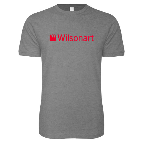 Next Level Heather Grey SoftStyle T Shirt-Wilsonart