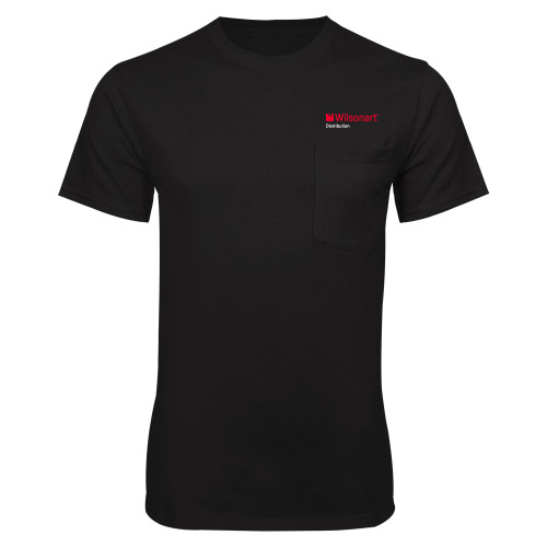 Black T Shirt w/Pocket-Wilsonart Distribution