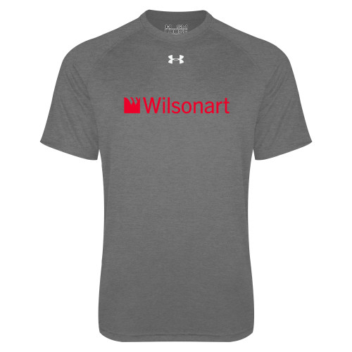 Under Armour Carbon Heather Tech Tee-Wilsonart