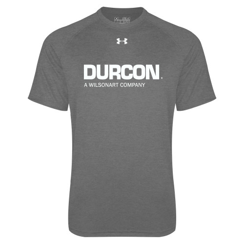 Under Armour Carbon Heather Tech Tee-Durcon A Wilsonart Company