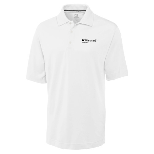 C&B White Advantage TriBlend Pique Polo-Wilsonart Distribution