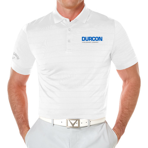 Callaway White Opti Vent Polo-Durcon A Wilsonart Company