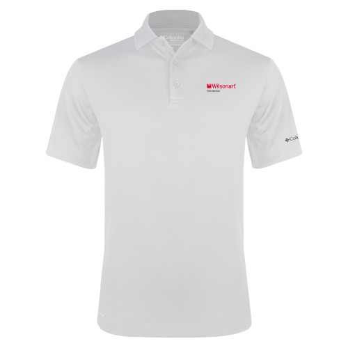 Columbia White Omni Wick Drive Polo-Wilsonart Distribution