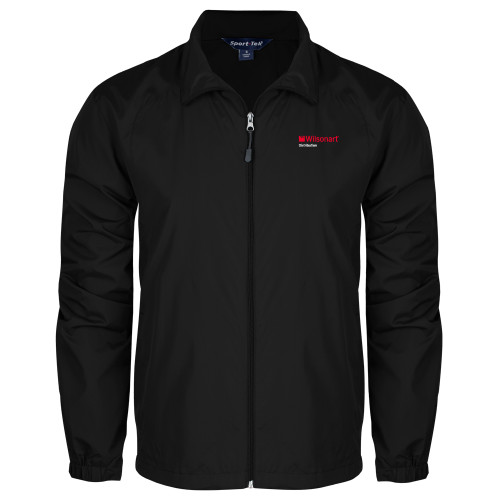 Black Full Zip Wind Jacket-Wilsonart Distribution