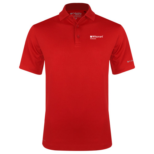 Columbia Red Omni Wick Drive Polo-Wilsonart Distribution