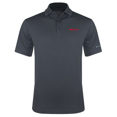 Columbia Charcoal Omni Wick Drive Polo-Wilsonart