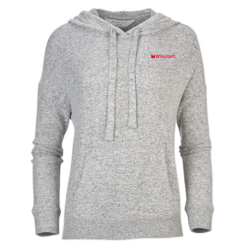 Boxercraft Womens Oxford Grey Heather Cuddle Soft Hoodie-Wilsonart