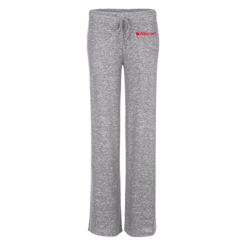 Boxercraft Womens Oxford Grey Heather Cuddle Wide Leg Pant-Wilsonart