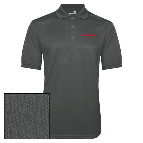 Charcoal Dry Mesh Polo-Wilsonart