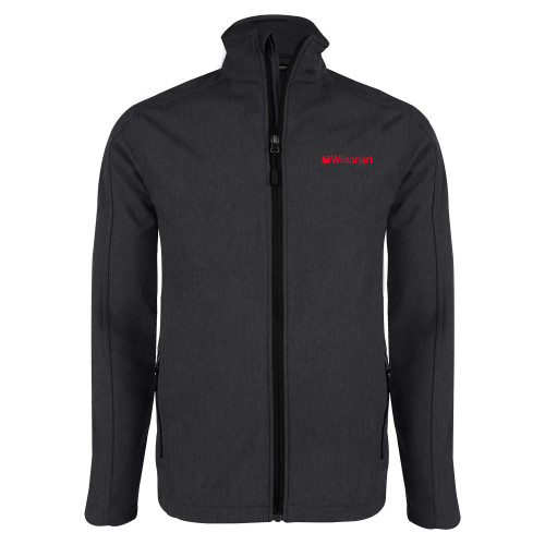 Charcoal Heather Softshell Jacket-Wilsonart