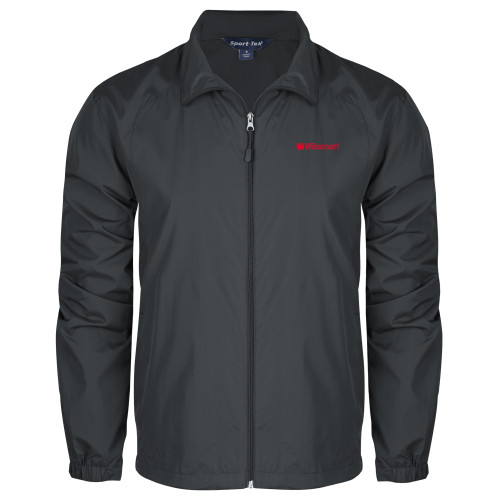 Charcoal Full Zip Wind Jacket-Wilsonart