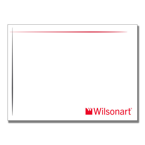 6 1/4 x 4 5/8 Flat Cards w/Blank Envelopes 10/pkg-Wilsonart Notecard