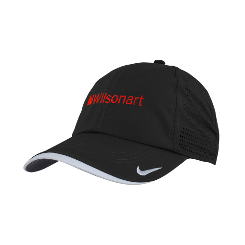 Nike Black Dri Fit Perforated Hat-Wilsonart