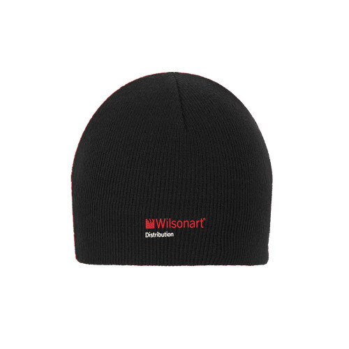 Black Knit Beanie-Wilsonart Distribution
