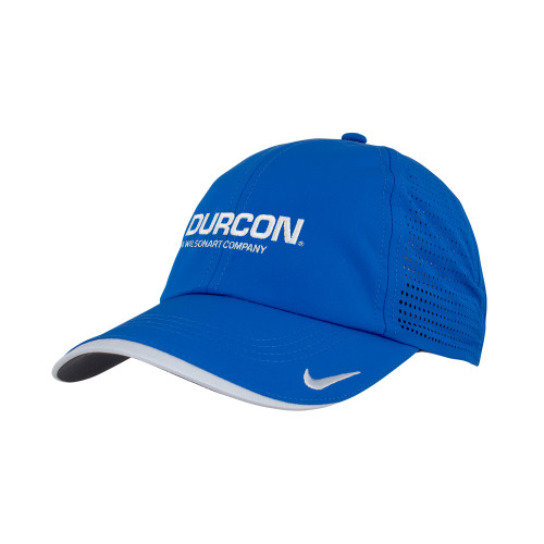 Nike Royal Dri Fit Perforated Hat-Durcon A Wilsonart Company