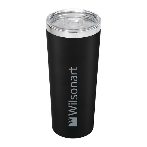 Thor Vacuum Insulated Black Tumbler 22oz-Wilsonart Engraved