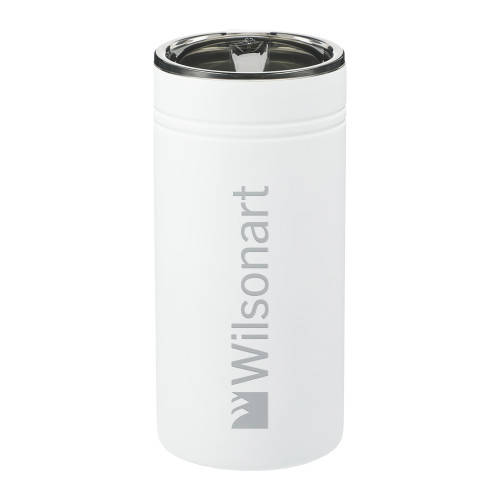 Sherpa Vacuum White Tumbler & Insulator 12oz-Wilsonart Engraved