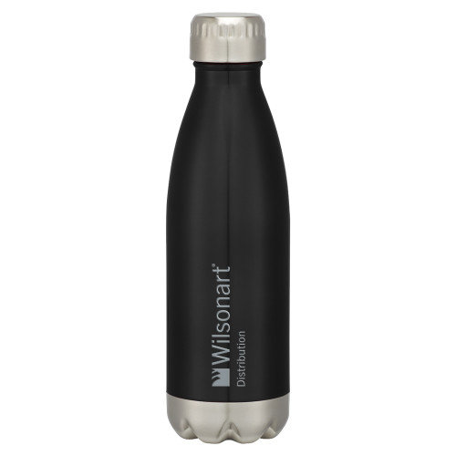 Swig Stainless Steel Black Bottle 16oz-Wilsonart Distribution Engraved