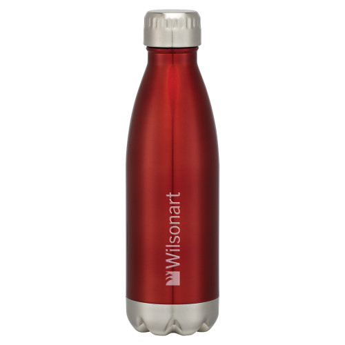 Swig Stainless Steel Red Bottle 16oz-Wilsonart Engraved