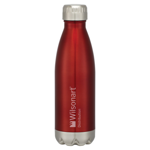 Swig Stainless Steel Red Bottle 16oz-Wilsonart Distribution Engraved