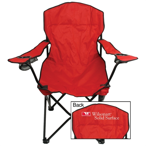 Deluxe Red Captains Chair-Wilsonart Distribution