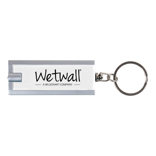 Turbo White Flashlight Key Holder-Wetwall