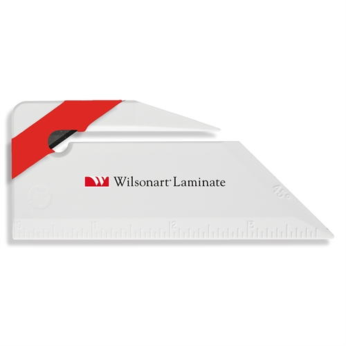 Angled Red Stripe Letter Opener-Wilsonart Distribution