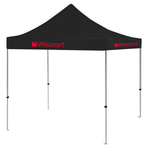 9 ft x 9 ft Black Tent-Wilsonart