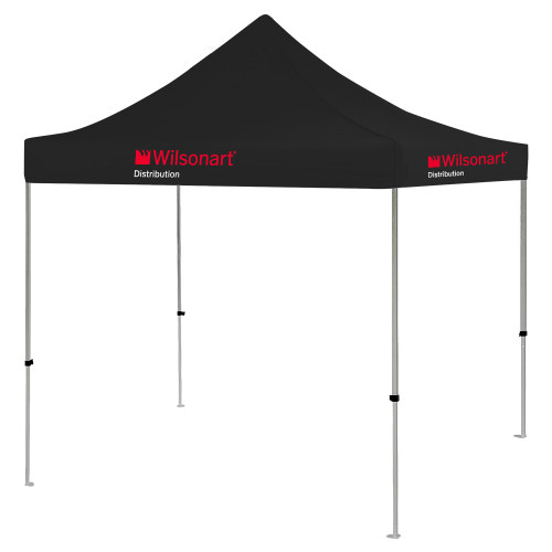 9 ft x 9 ft Black Tent-Wilsonart Distribution